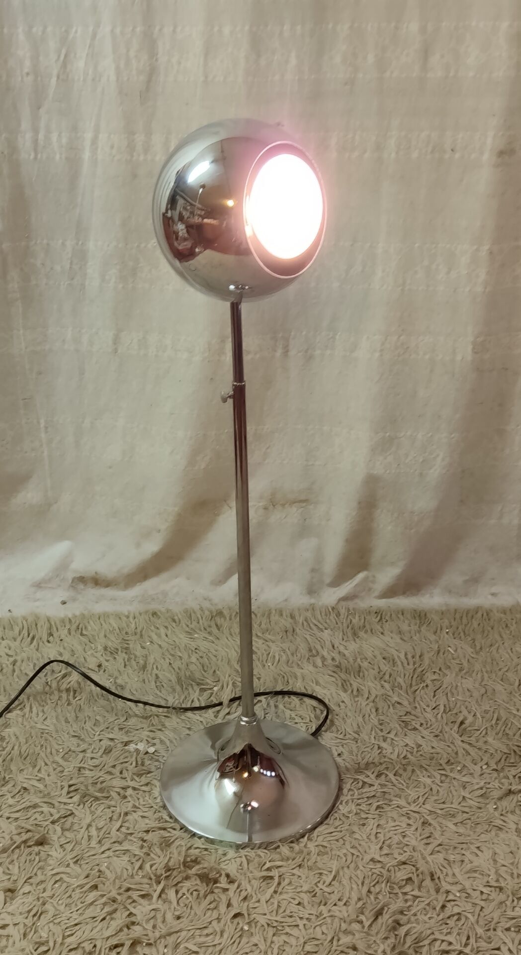 Lampe à poser type Eye-ball style Space-age - années 70 