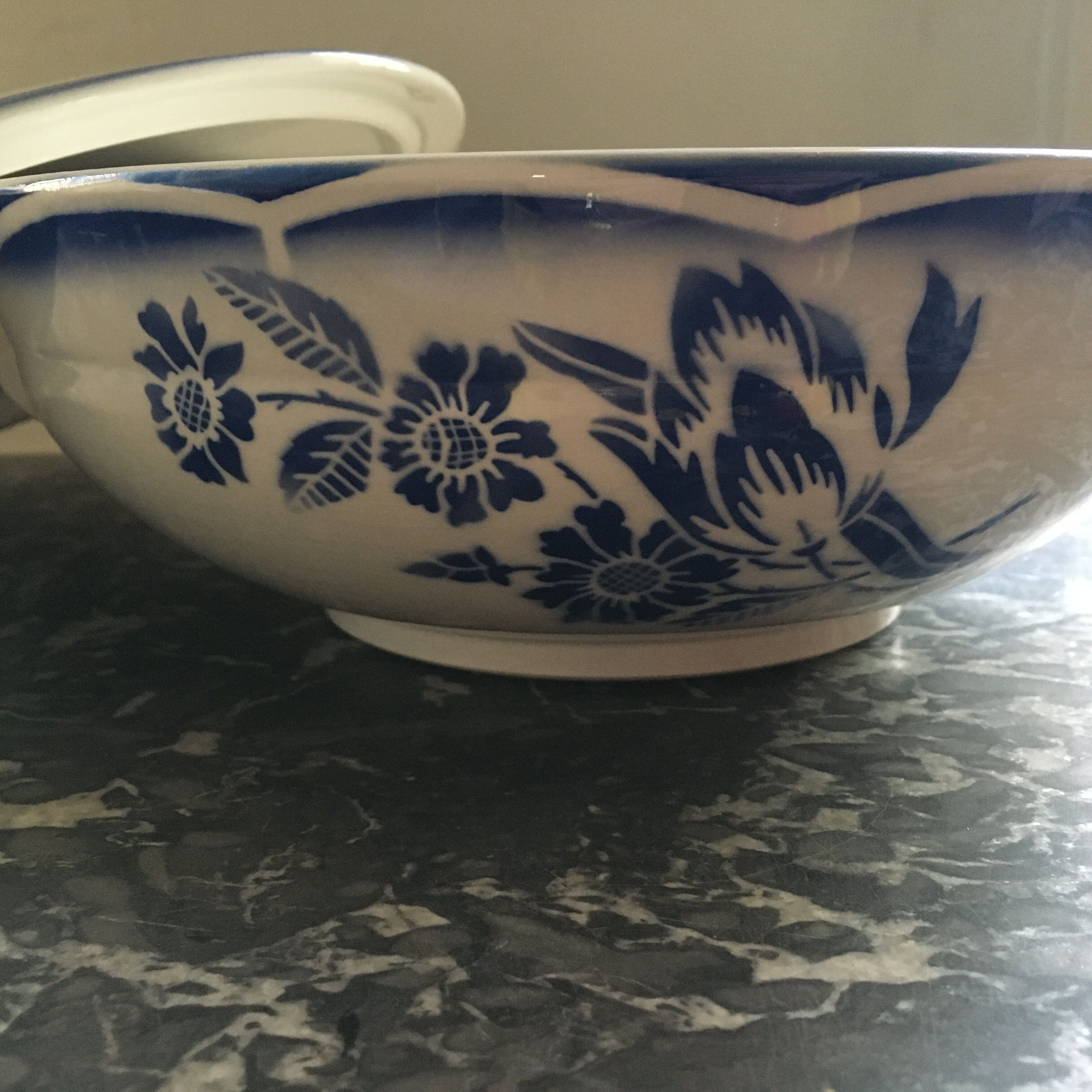 Soupière Sarreguemines Digoin model André