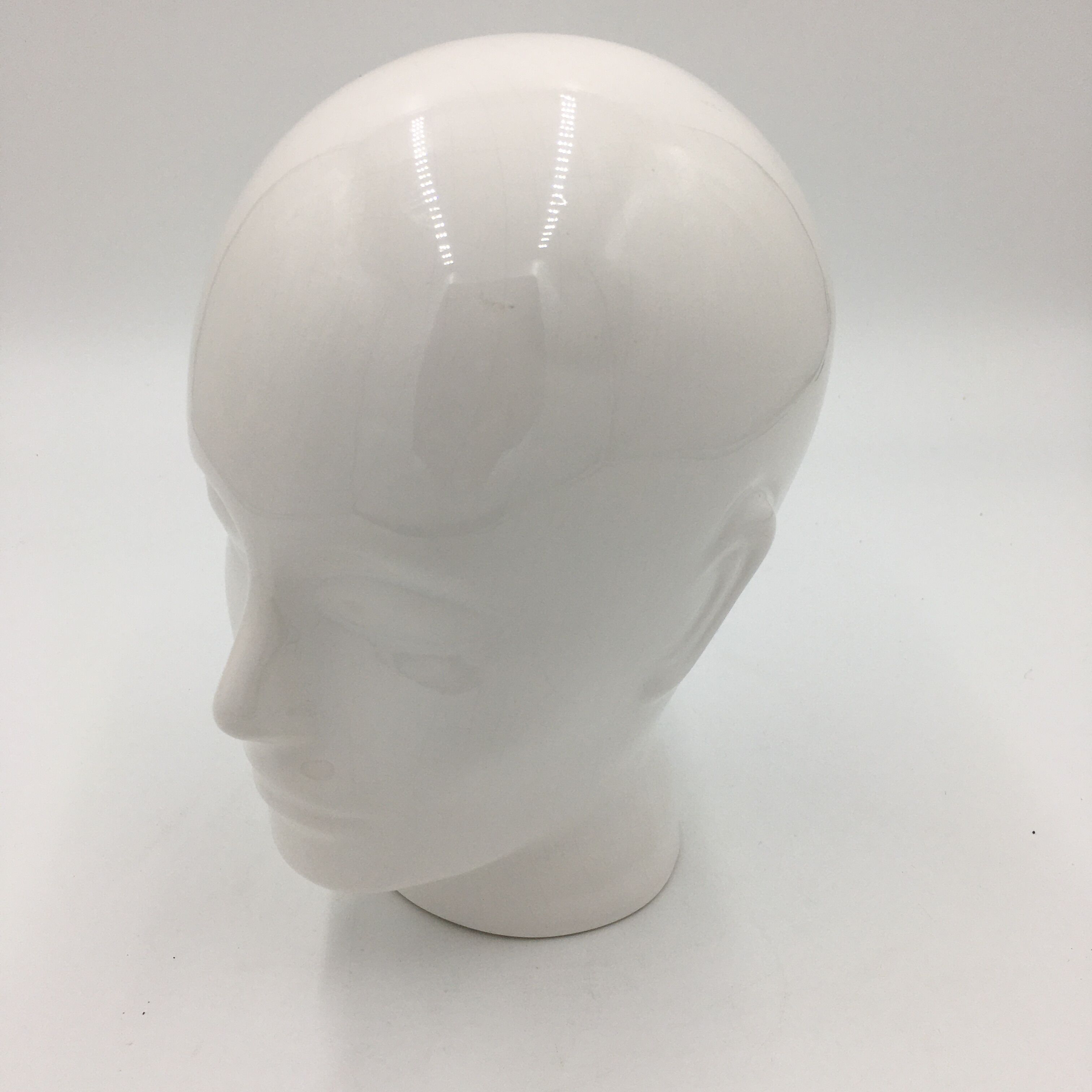 Vintage ceramic hat head