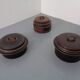 Finnish Ruska Soup Bowls with Lids by Ulla Procope for Arabia, Set of 3, 1960s, Set of 3