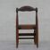 Set of six chairs by Guillerme et Chambron