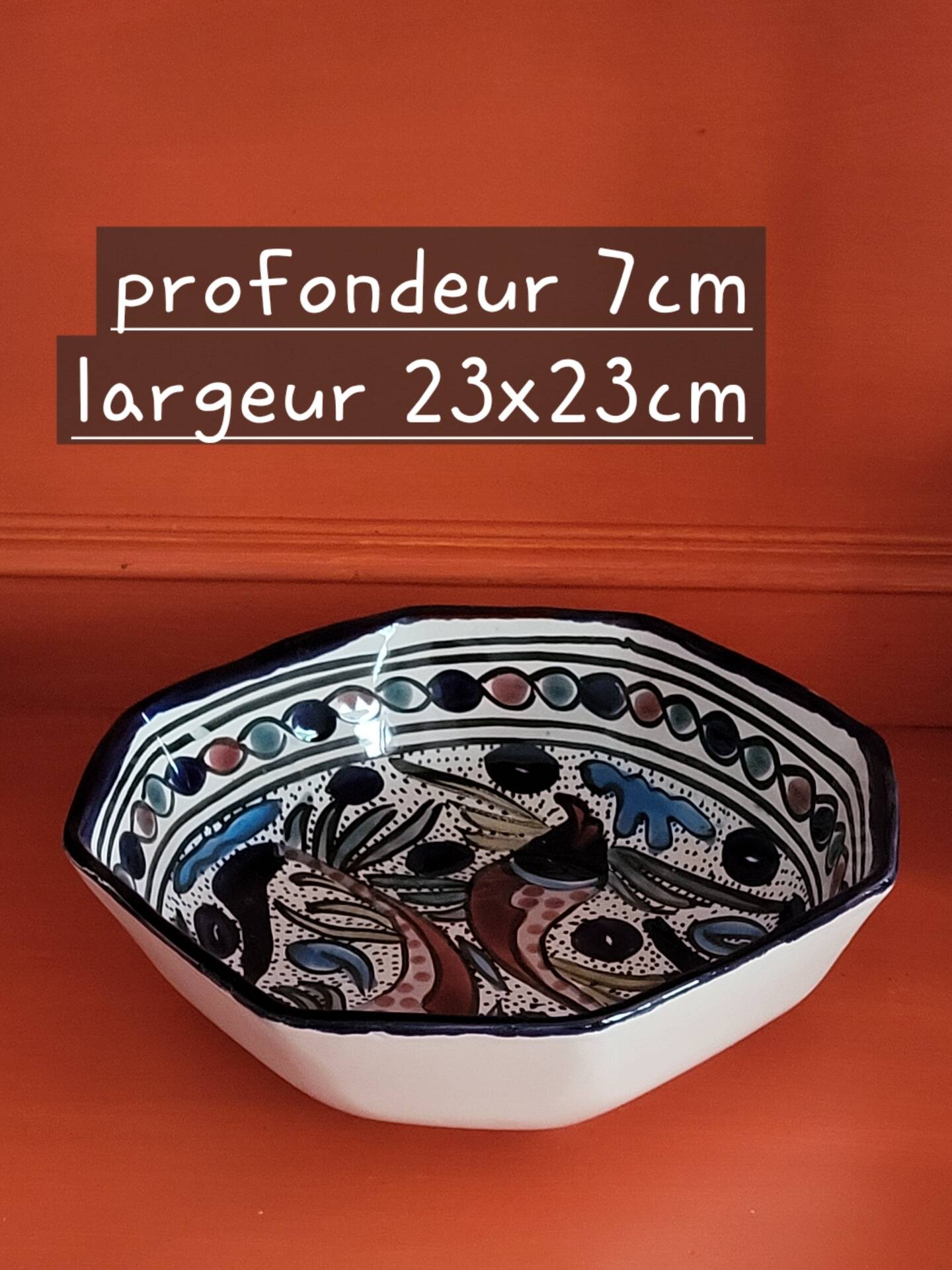 Fish salad bowl