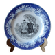 Orientalist plate U&C Sarreguemines. Gold medal 1844