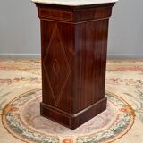 Bedside of the period Charles X in marquetry XIXth
