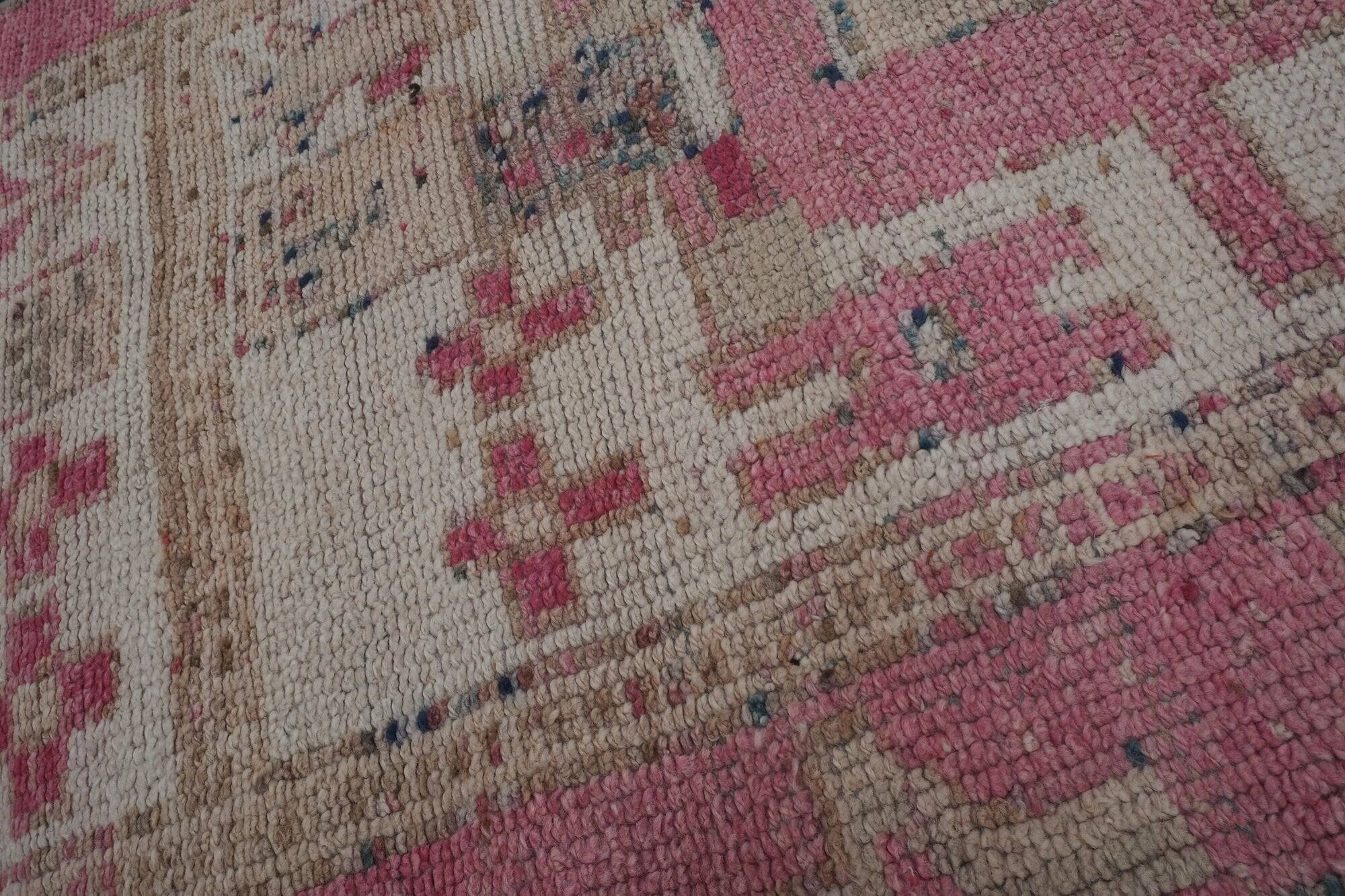 Vintage Turkish hallway rug 99x330 cm