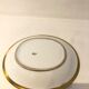 Oval gilt porcelain platter, 1950