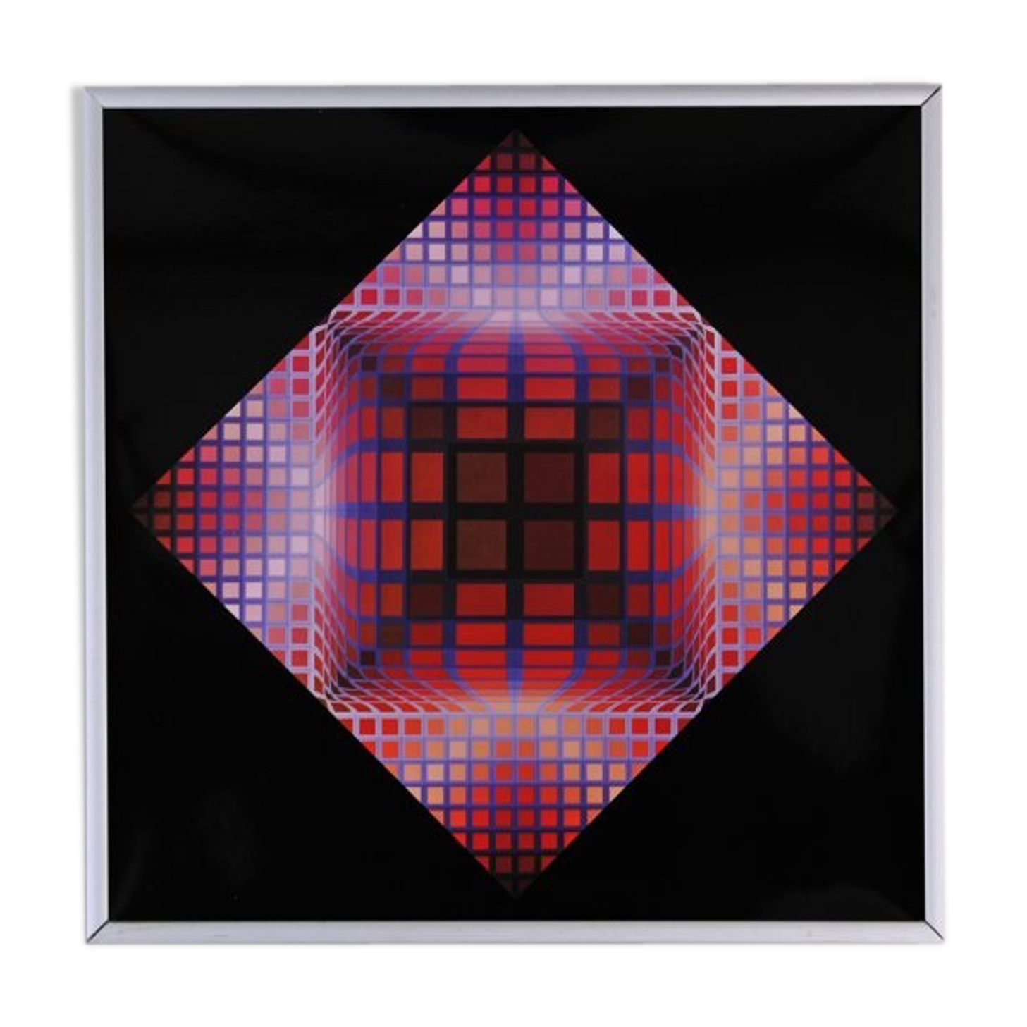 Lithograph "Dell - 2" Victor Vasarely by Éditions du Griffon