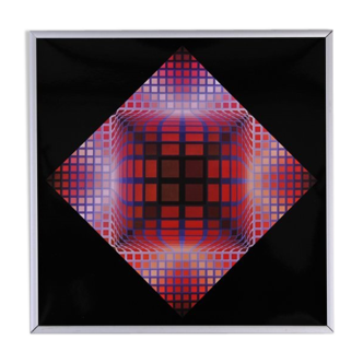 Lithograph "Dell - 2" Victor Vasarely by Éditions du Griffon