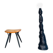 Lampe de sol Black Meteor par Jonathan Bocca pour Job Studio, Italie, 2023