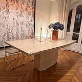 Travertine table