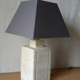 70s stone lamp