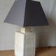 Lampe en pierre années 70