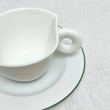 4 tasses à café en porcelaine