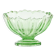Ring Around fruit bowl, mid-century modern, pressed glass, Ząbkowice, Poland, 1950s