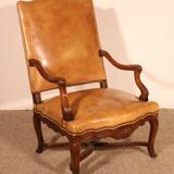 Regency Period Walnut Armchair - 18th Century