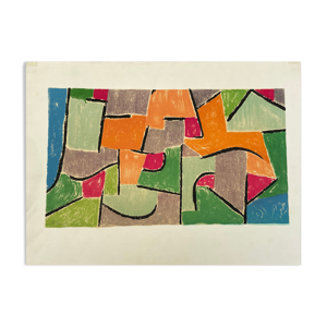 Lithographie composition - xxe