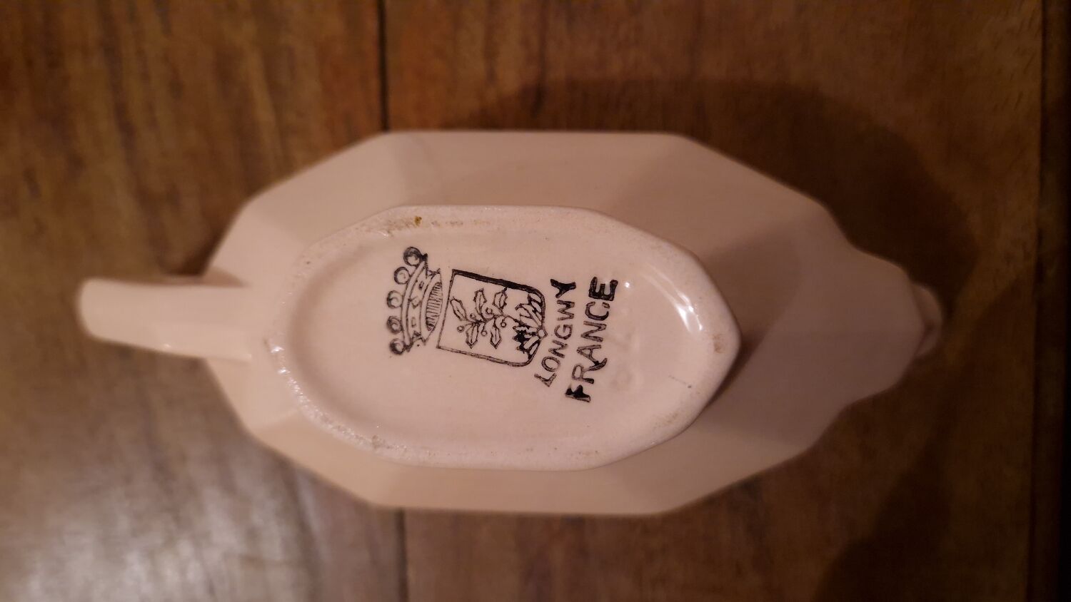 Longwy ceramic pink coffee tea set