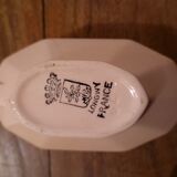 Longwy ceramic pink coffee tea set