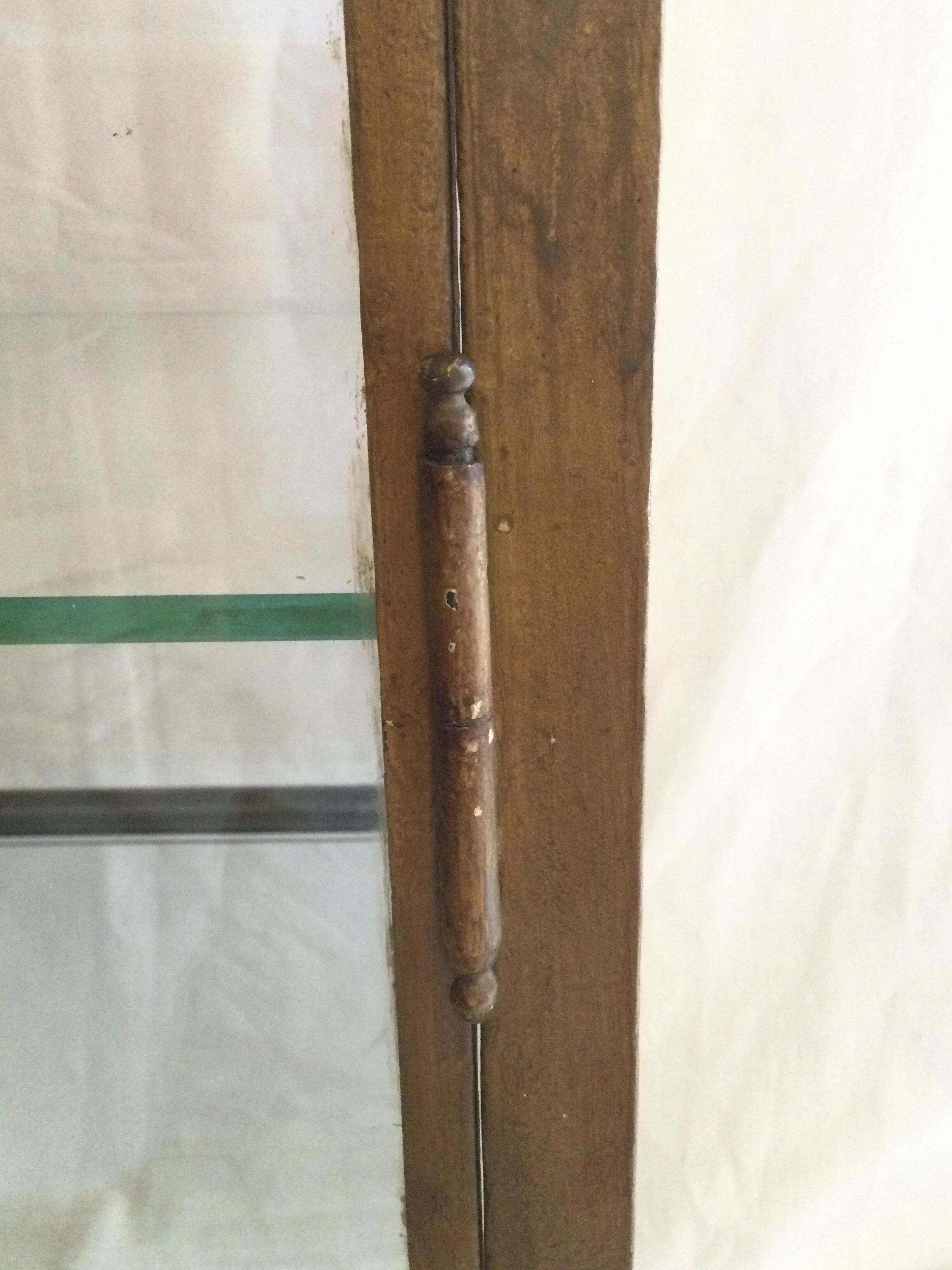Two-door display case