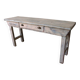 Console / patinated wooden shelf