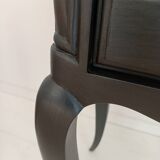 Table de chevet en bois peint