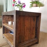 Central island old printer's marble