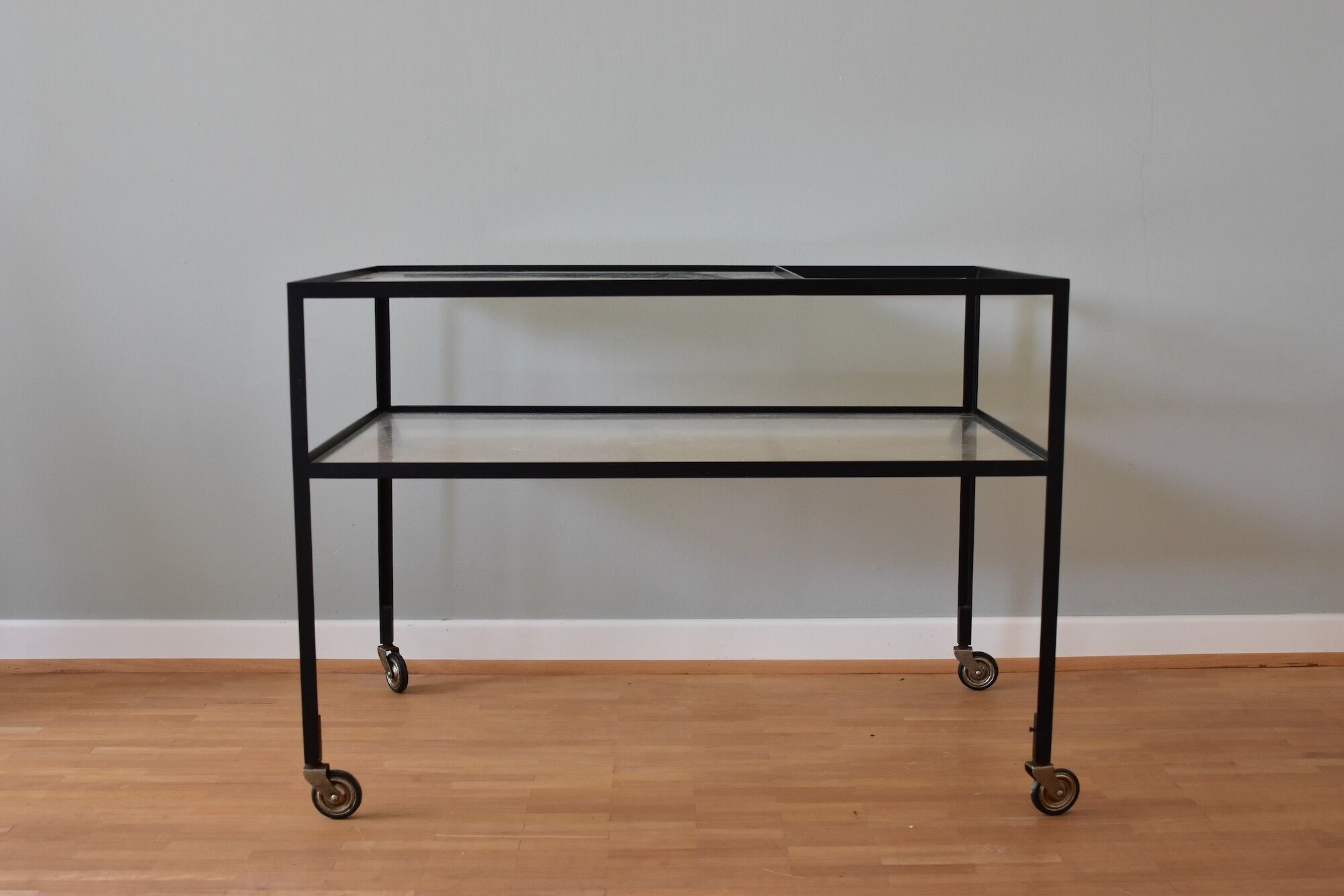 1960s Herbert Hirche serving trolley / bar cart Christian Holzäpfel KG Germany