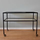 1960s Herbert Hirche serving trolley / bar cart Christian Holzäpfel KG Germany