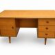 Bureau vintage placage teck