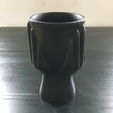 Black hand vase