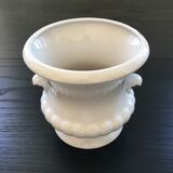 Medici style white pot cover