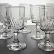 Baccarat - 7 wine glasses model Richelieu-Champigny