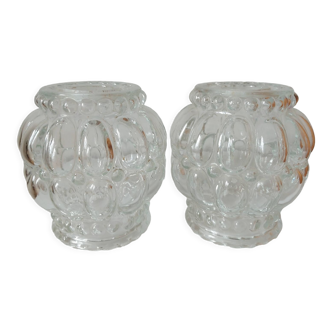Pair of globes for chandeliers