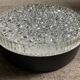 Vintage glass wall light 30cm from the 70s