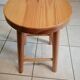 Wooden furniture stool
