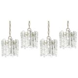 Glass Murano pendant by Kalmar, Austria, 1960s