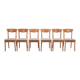 Dining chairs by Juul Kristensen for JK Denmark, 1960s, set of 6