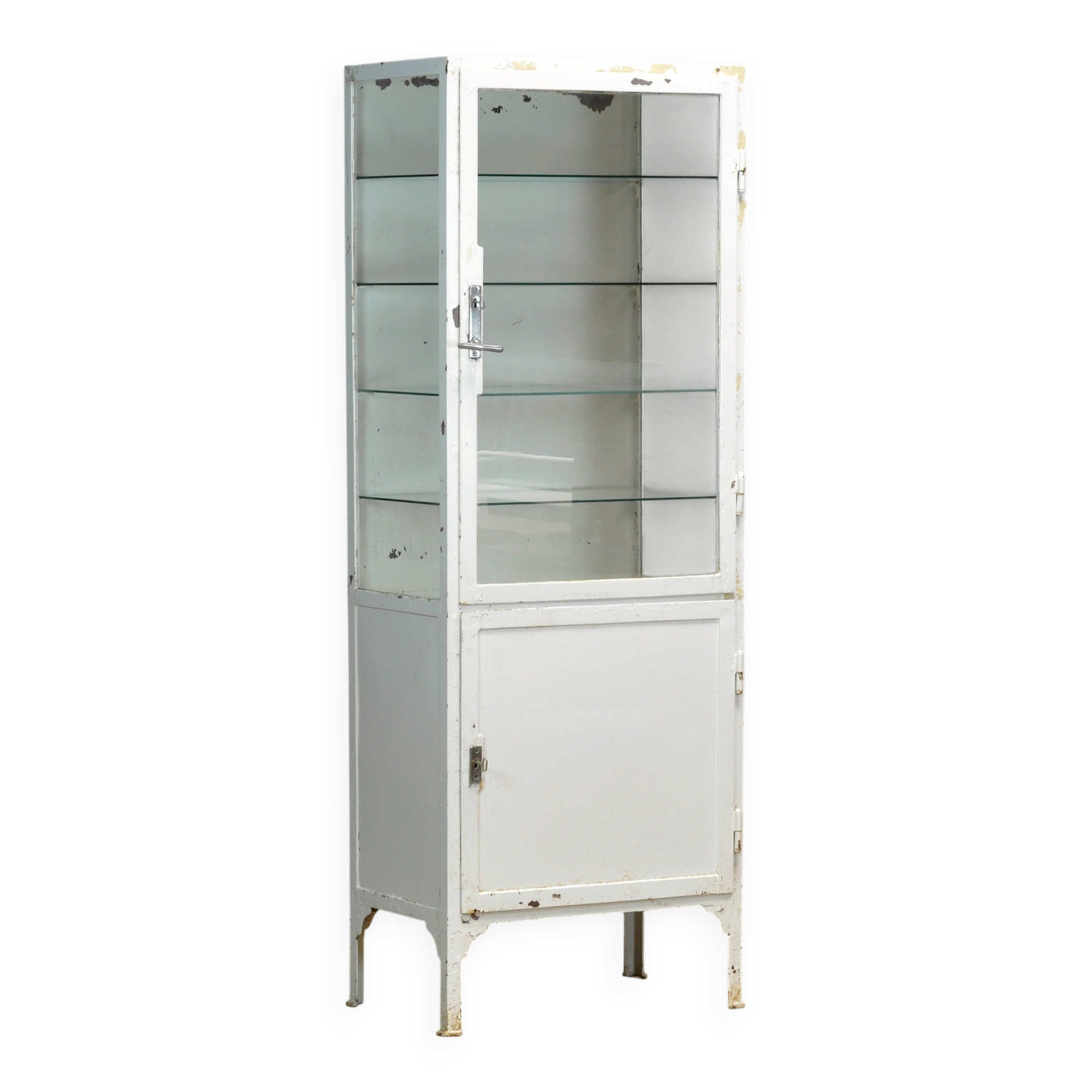 Iron medical cabinet, 1930s