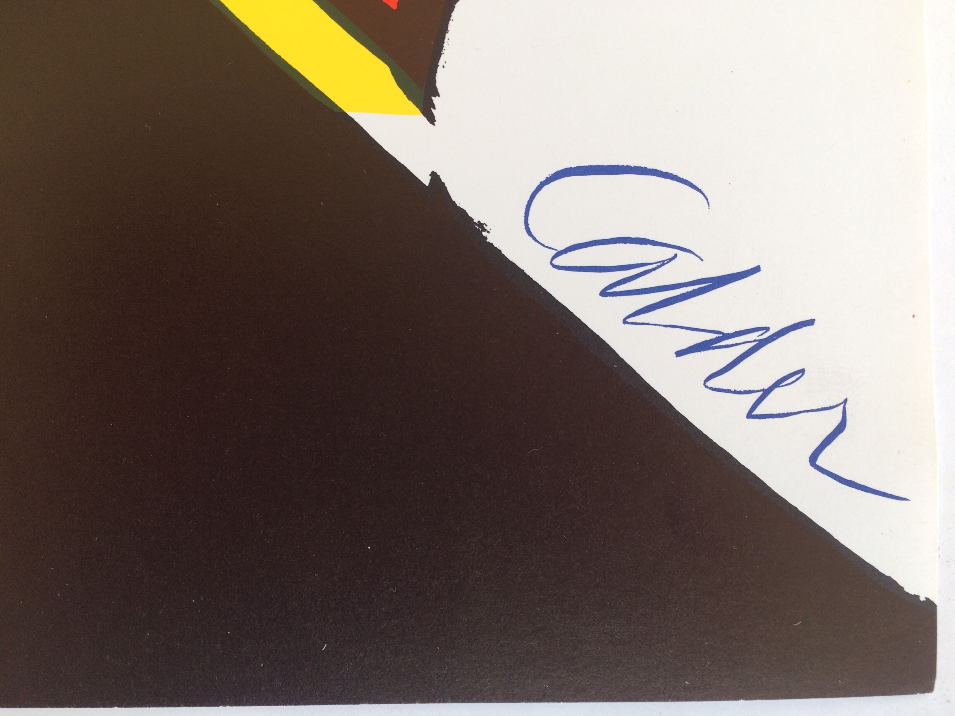Alexander CALDER, Galerie Jacques Damas, Pyramides, 1980. Original exhibition poster