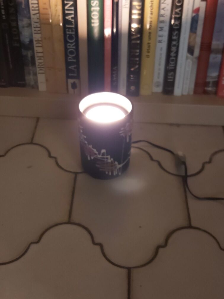 Ceramic lamp Luc Vallauris 50s