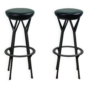 2 tabourets pivotant design Yamakado