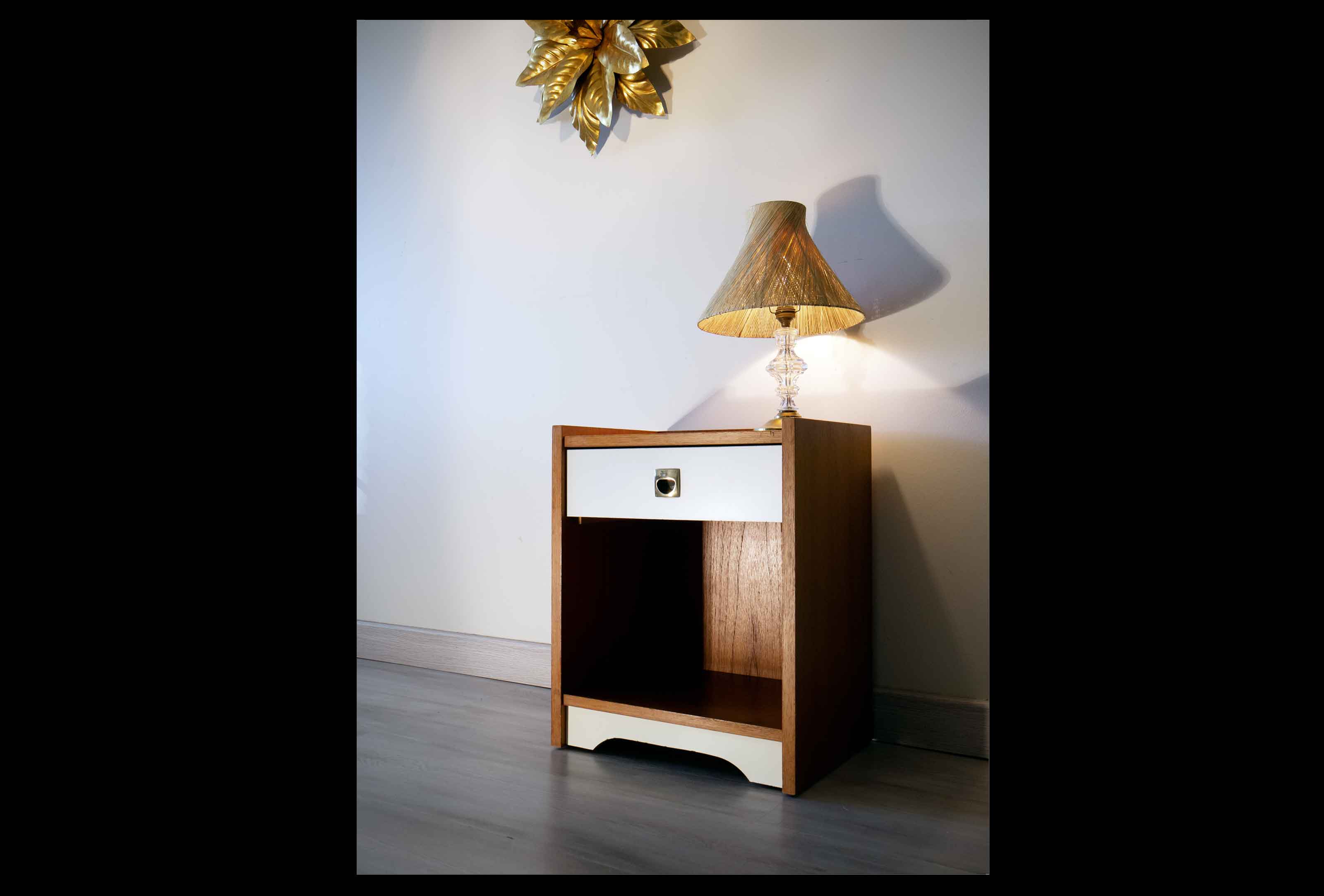Bedside table 60-70 teak