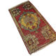 VINTAGE TURKISH PASTEL MINI RUG , 102 x 53 CM