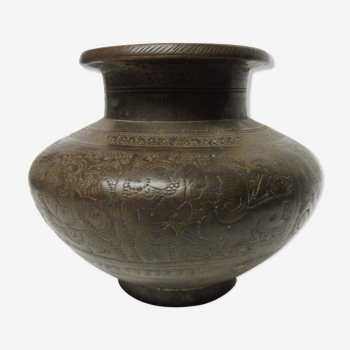 Ancient bronze vase china 19th century