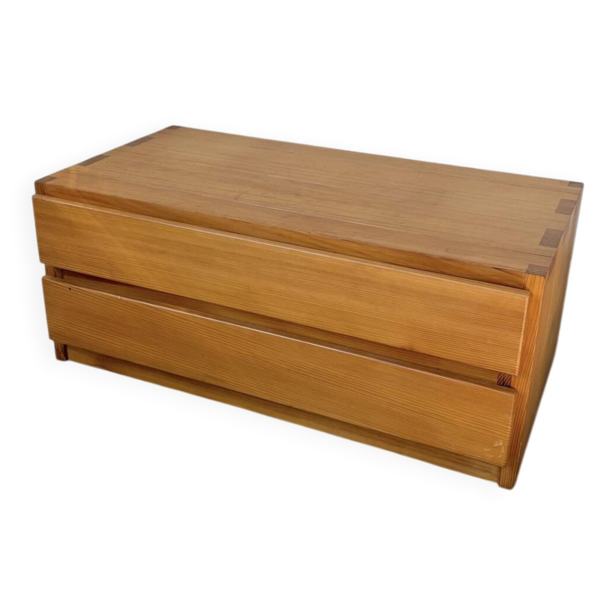 Bedside cabinet pine Maison Regain