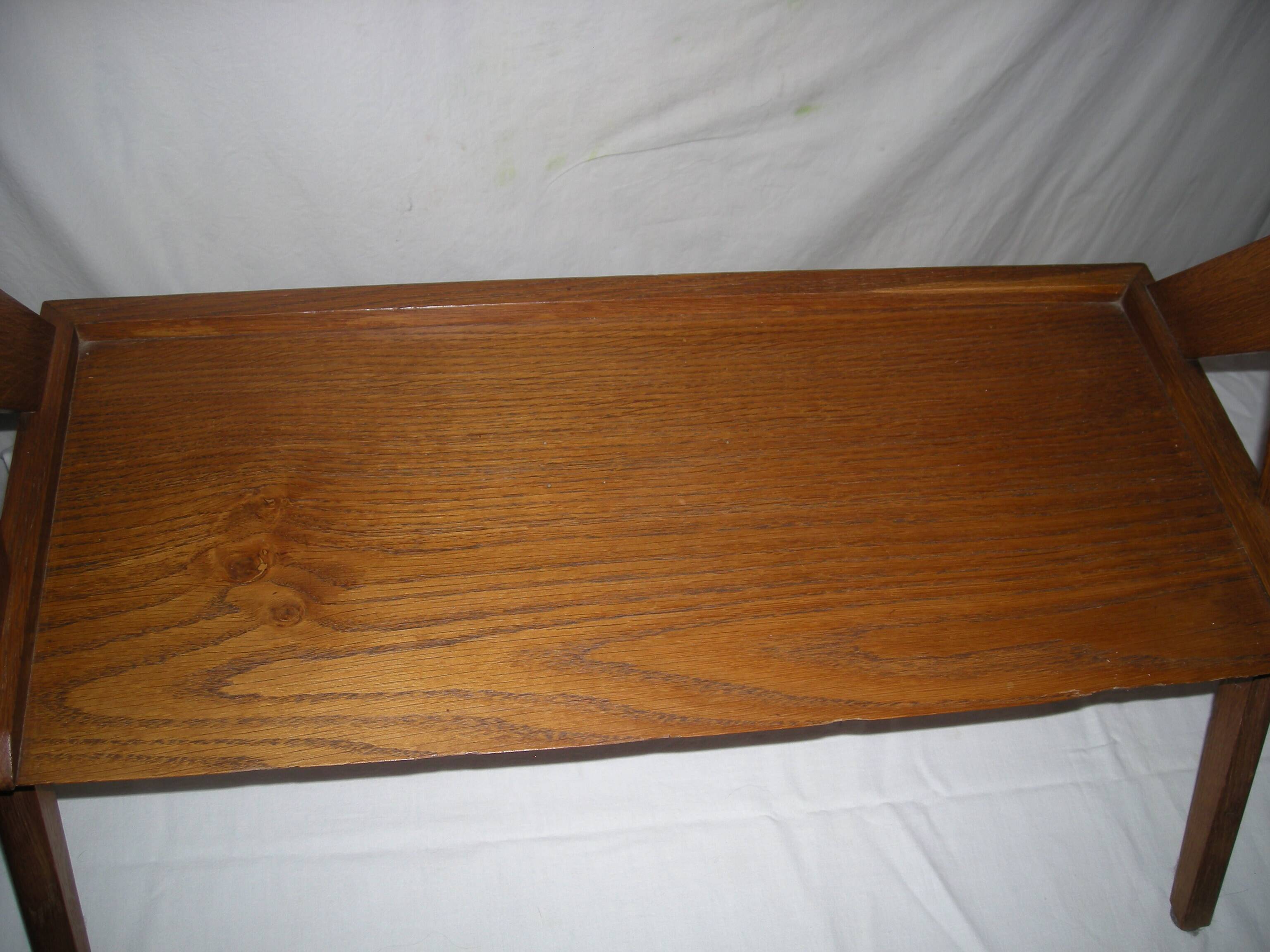 Console pattes compas des années 50