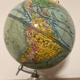 Globe terrestre Girard Barrère et J.Thomas