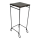 Wrought iron plant stand / side table