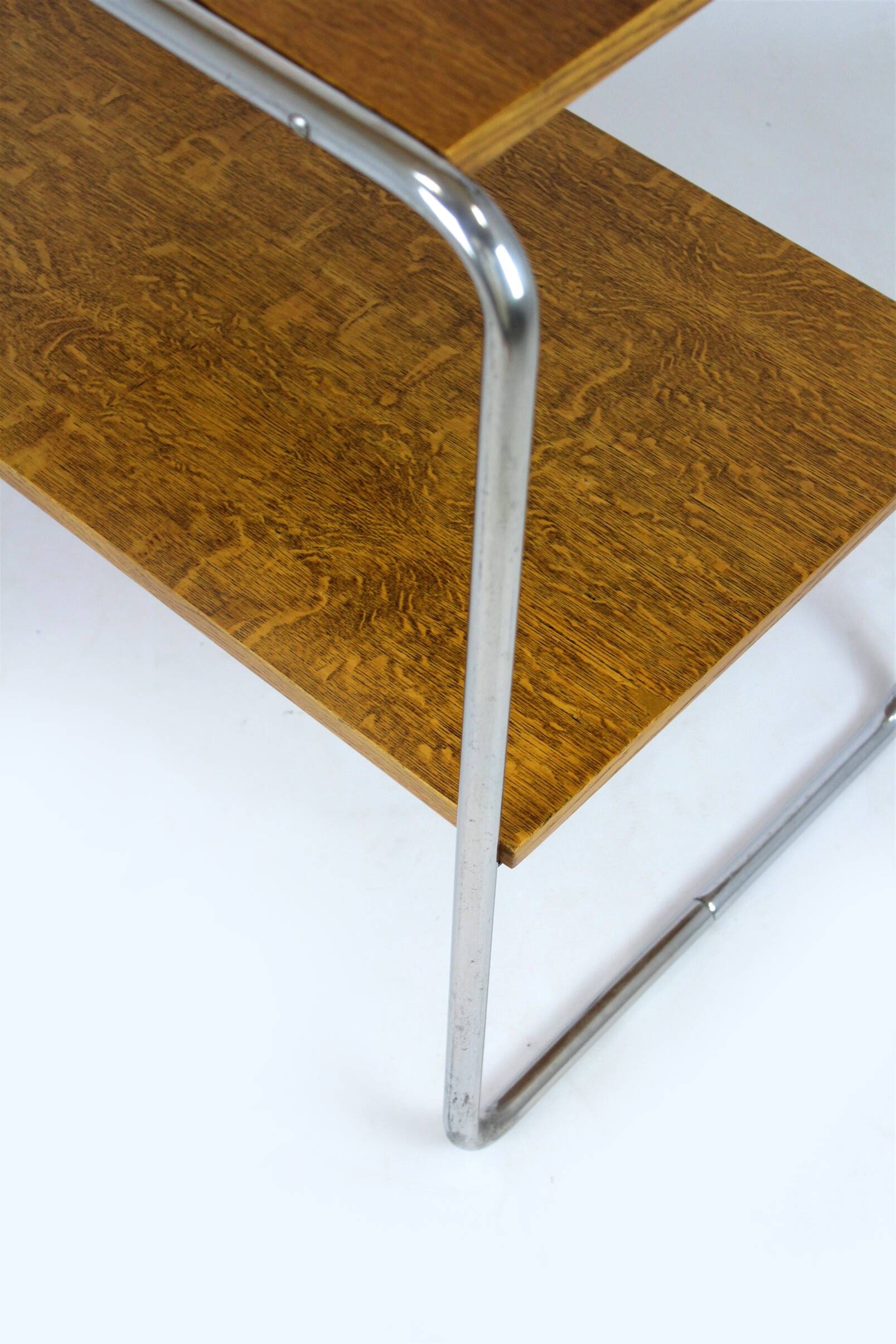 Restored B12 style Side Table atttributed to Kovona 1940s