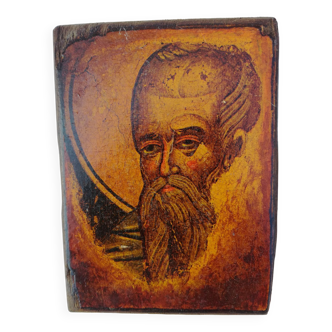 Icon on wood